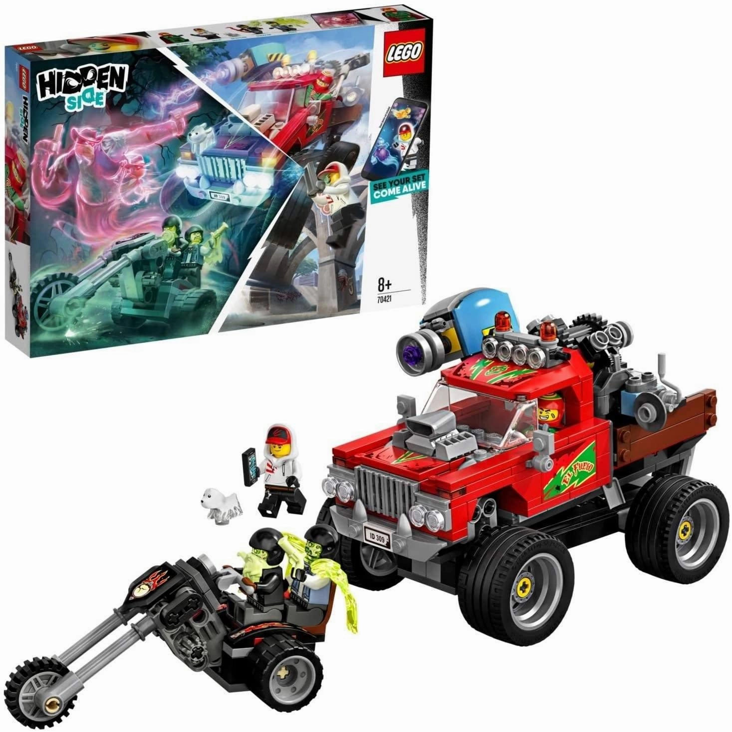LEGO 70421 Hidden Side El Fuego??s Stunt Truck Monster Tamer