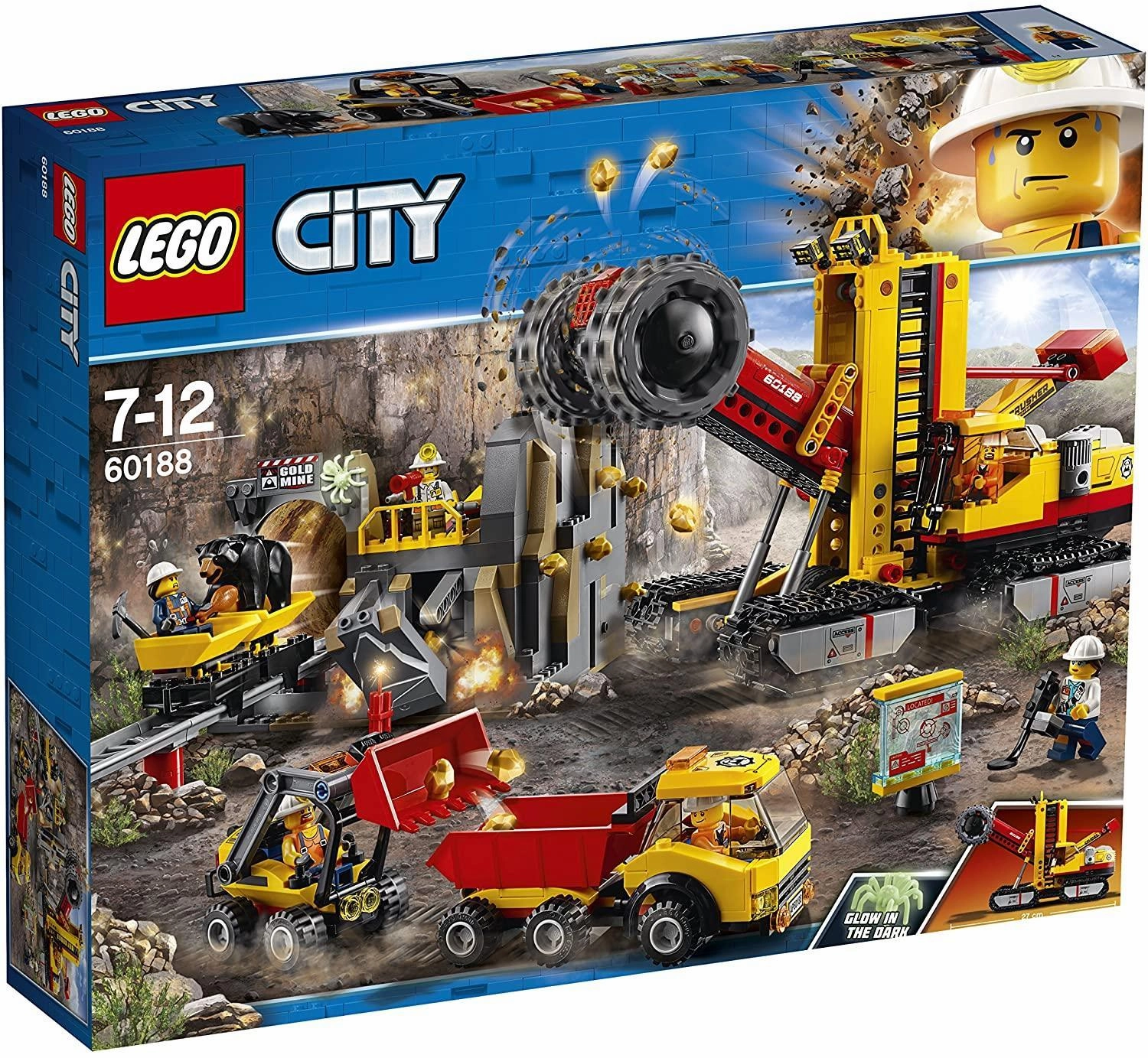 LEGO CITY 60188 Mining Experts Site Building Set Time Attack Bundle deal
