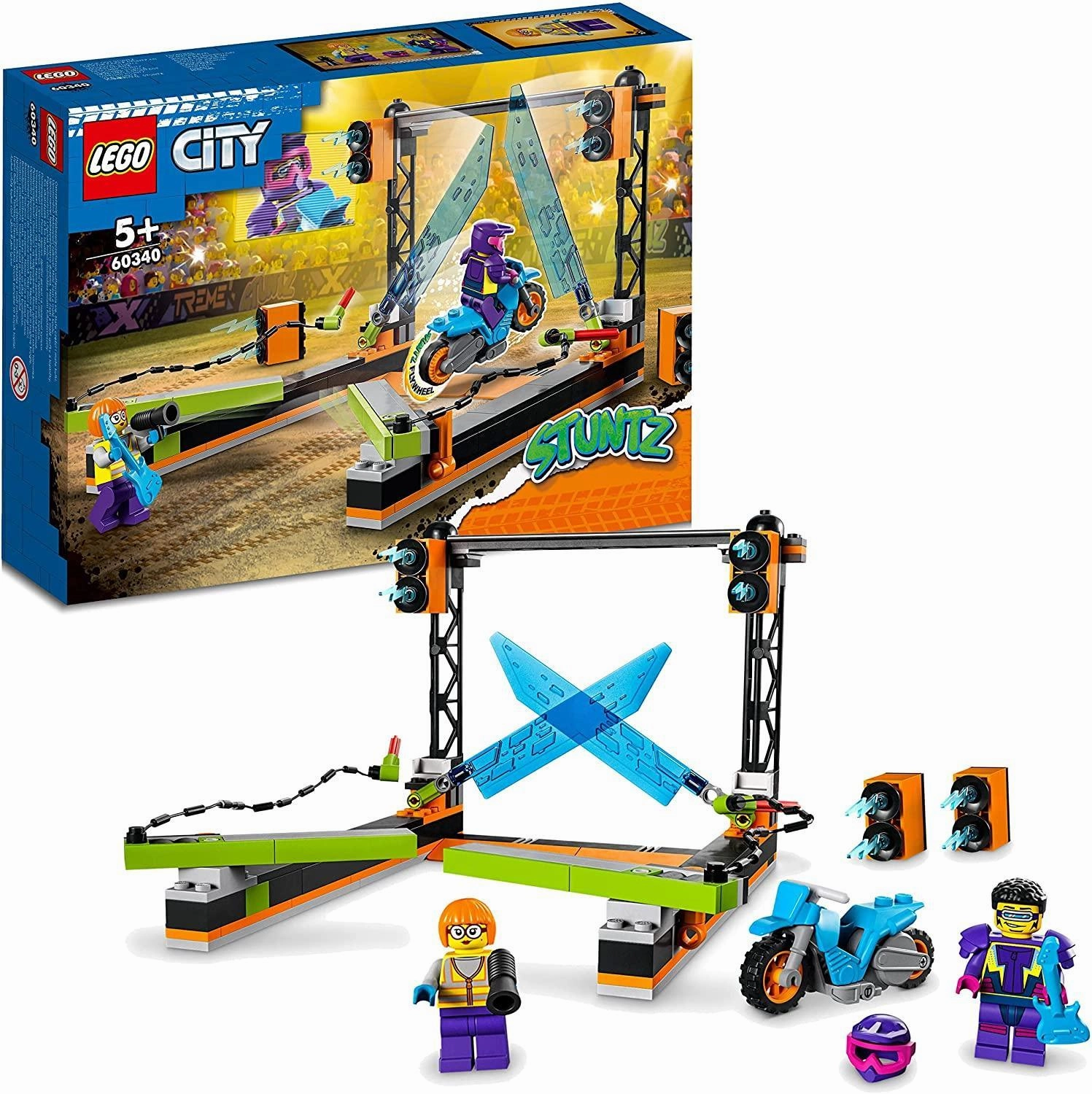 Consequence System Deluxe Version LEGO CITY 60340 Stuntz The Blade Stunt Challenge Bike Set