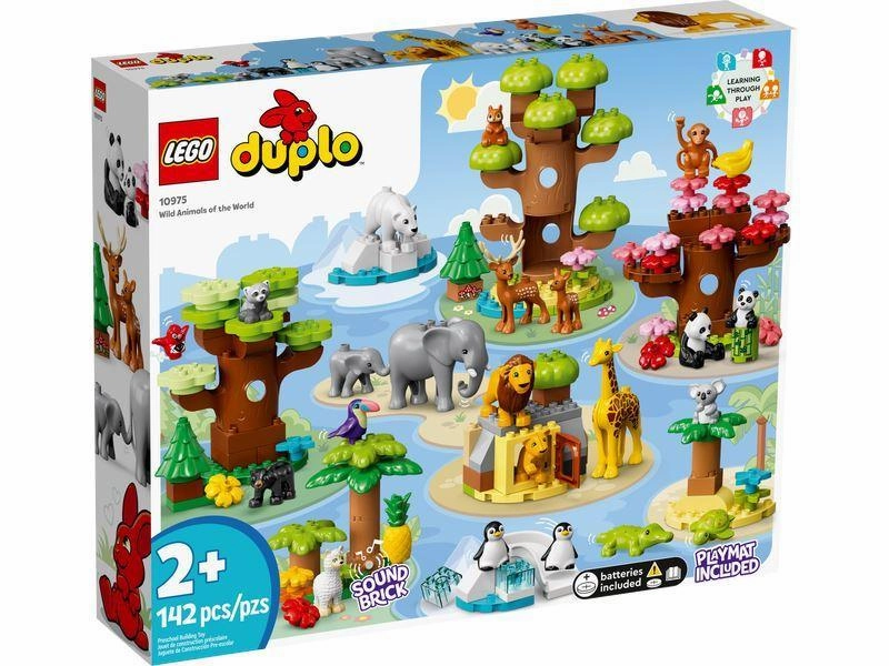 LEGO DUPLO 10975 Wild Animals of the World Architectural Design Junior Grade
