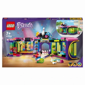 Racial Diversity Enchanting Table LEGO FRIENDS 41708 Roller Disco Arcade Set with Andrea