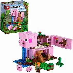 Graphic Violence LEGO MINECRAFT 21170 The Pig House Building Set