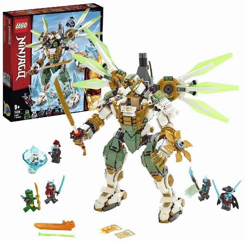 LEGO NINJAGO 70676 Lloyd's Titan Mech Action Figure Combined Effort
