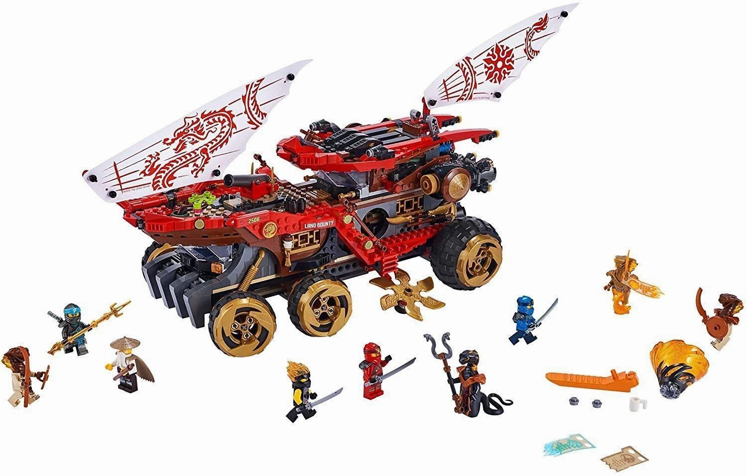 LEGO NINJAGO 70677 Land Bounty Vehicle Take Turns DLC Content