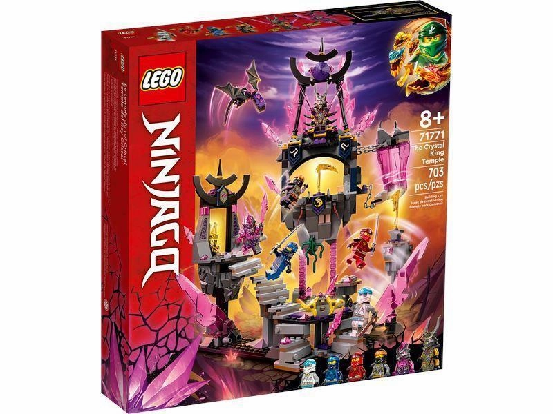 Mathematical Skill Facial Capture LEGO NINJAGO 71771 The Crystal King Temple Action Playset