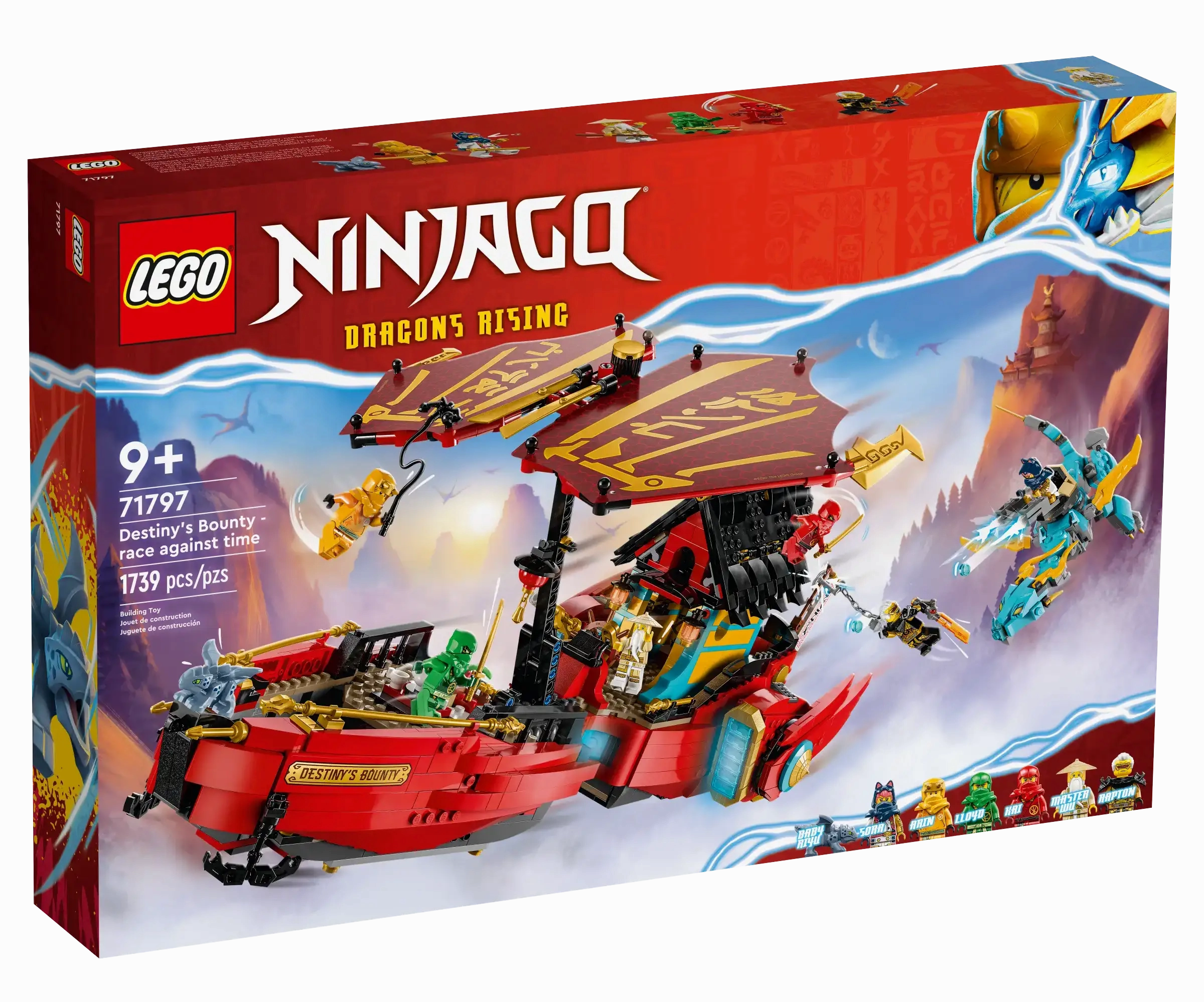LEGO NINJAGO 71797 Destiny??s Bounty - Race Against Time Logic Test Almost Never Rank