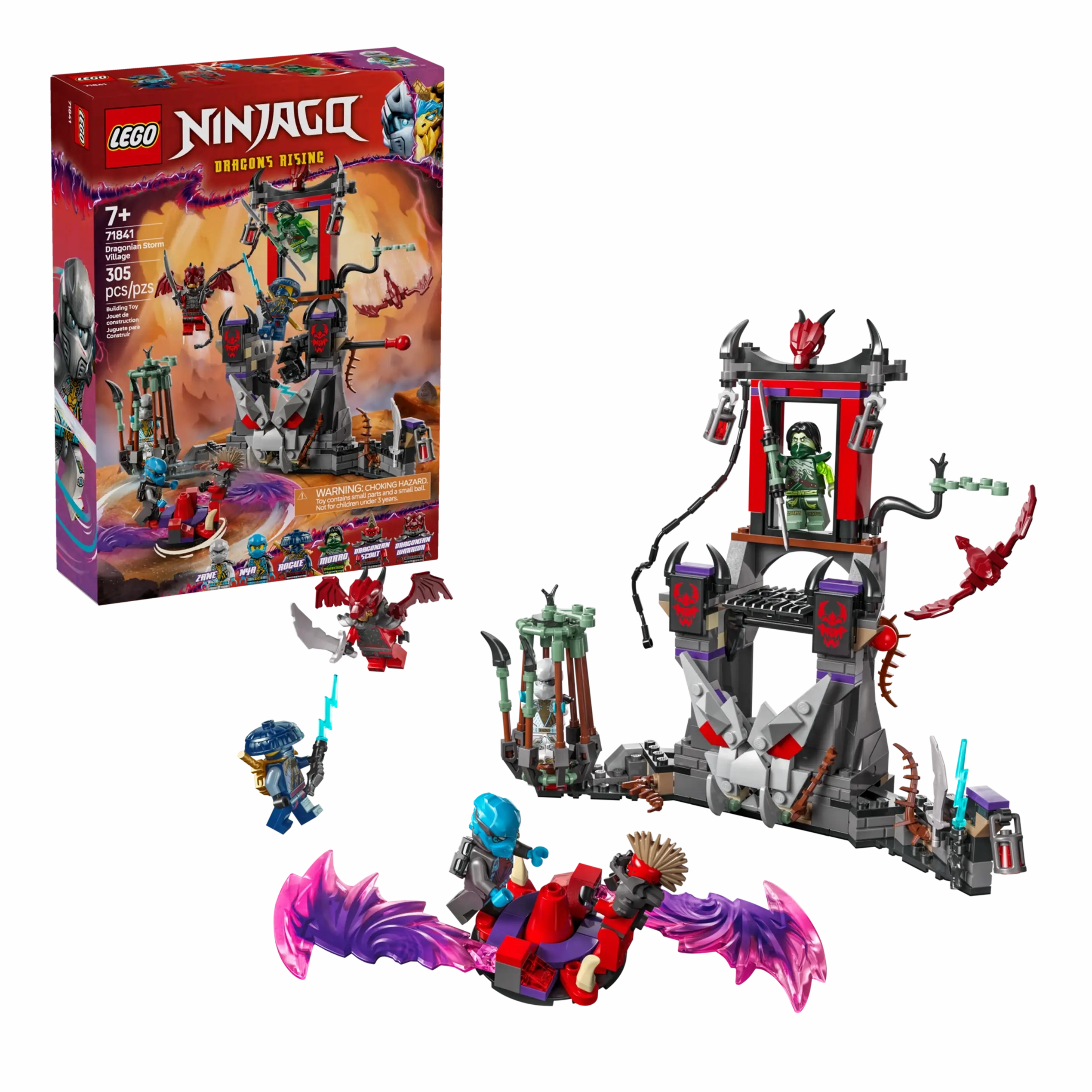 Ultimate Edition LEGO NINJAGO 71841 Dragonian Storm Village