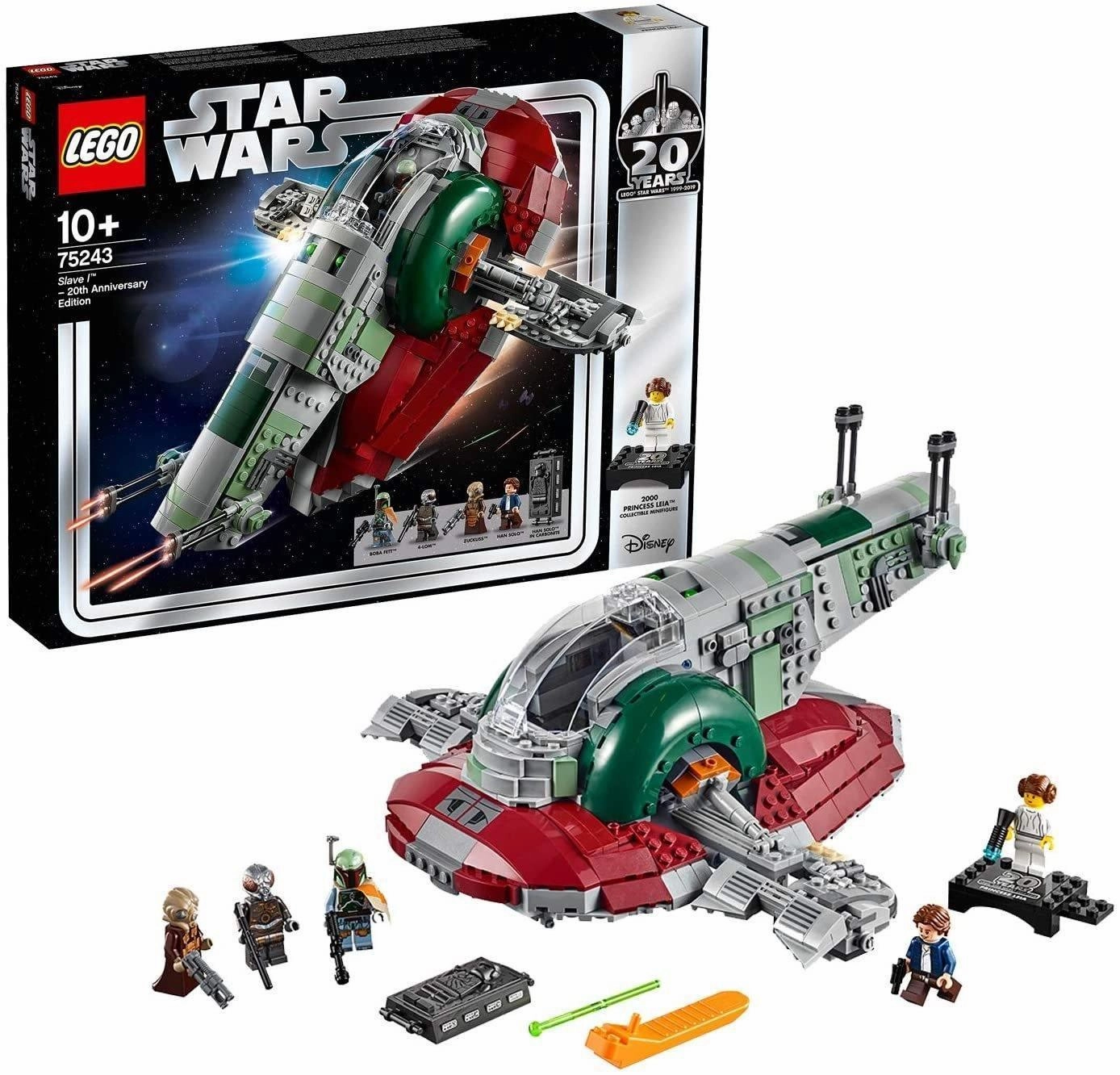 LEGO STAR WARS 75243 Star Wars 20th Anniversary Edition Boba Fett's Starship The Empire Strikes Back Hidden Area Karaoke Mode
