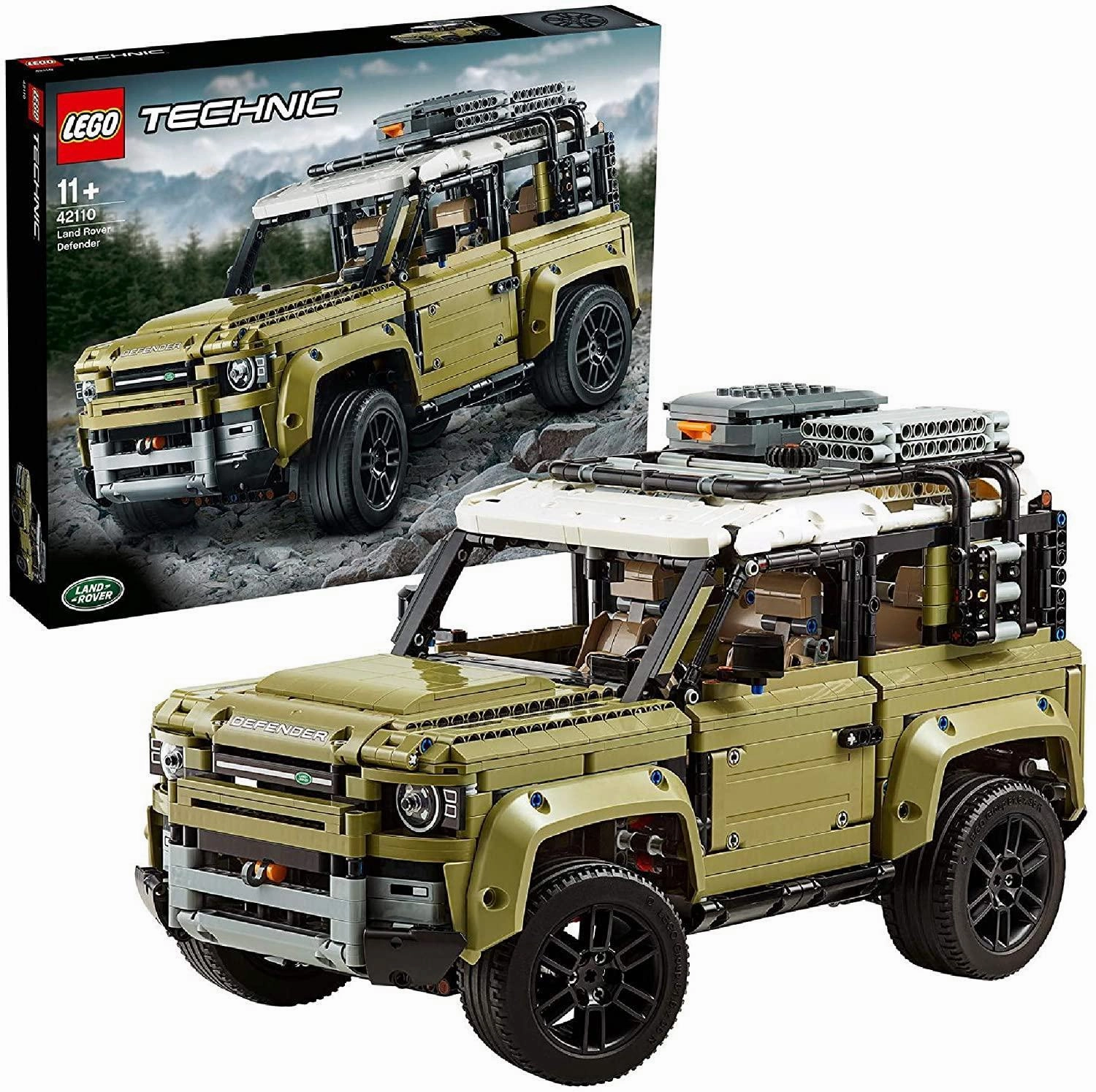 Leadership Quality LEGO TECHNIC 42110 Land Rover Defender Off Roader 4x4 Car Toy