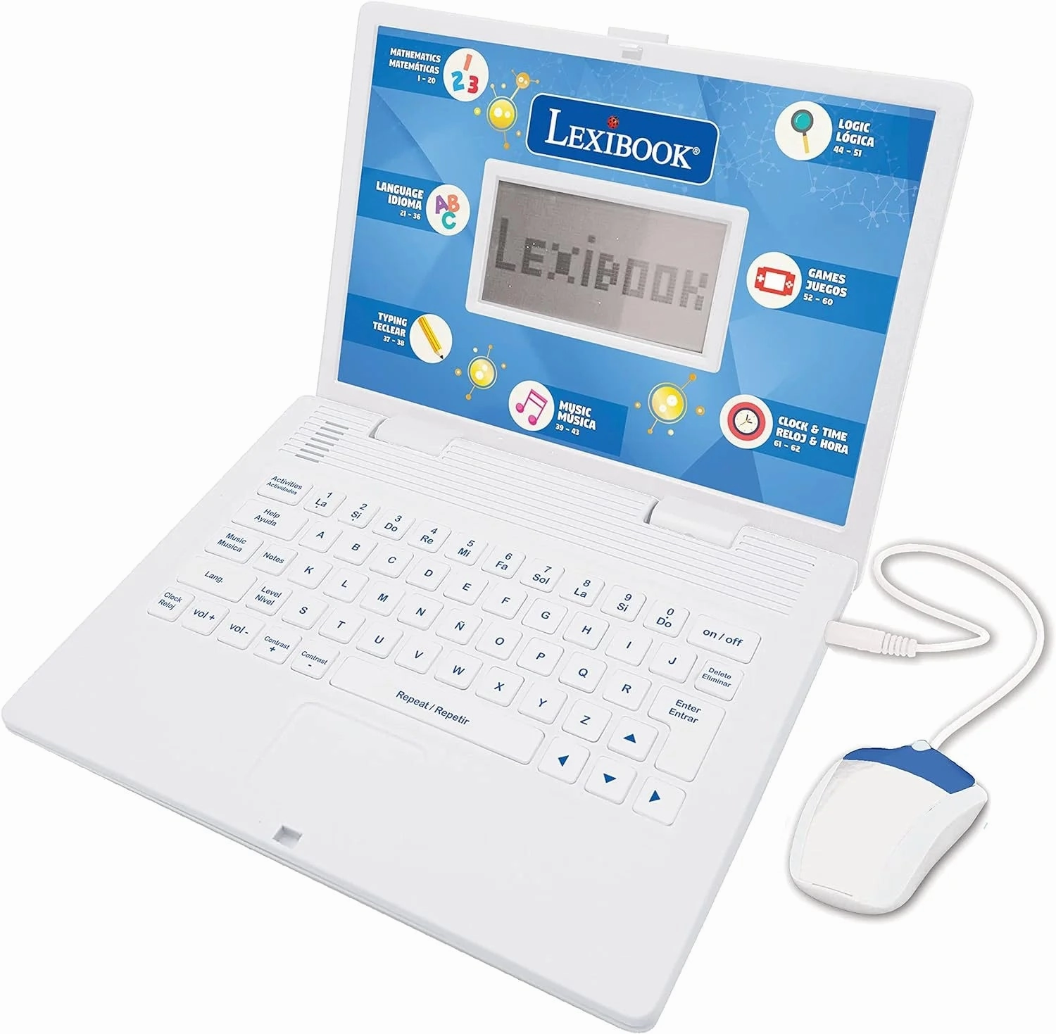 Seasonal Changes LEXIBOOK Educational and Bilingual Laptop