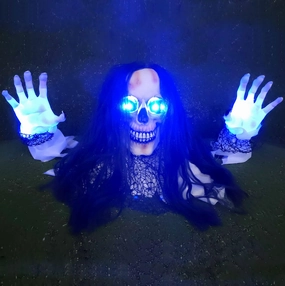 Eerie Figures Light-up Skeleton Groundbreaker