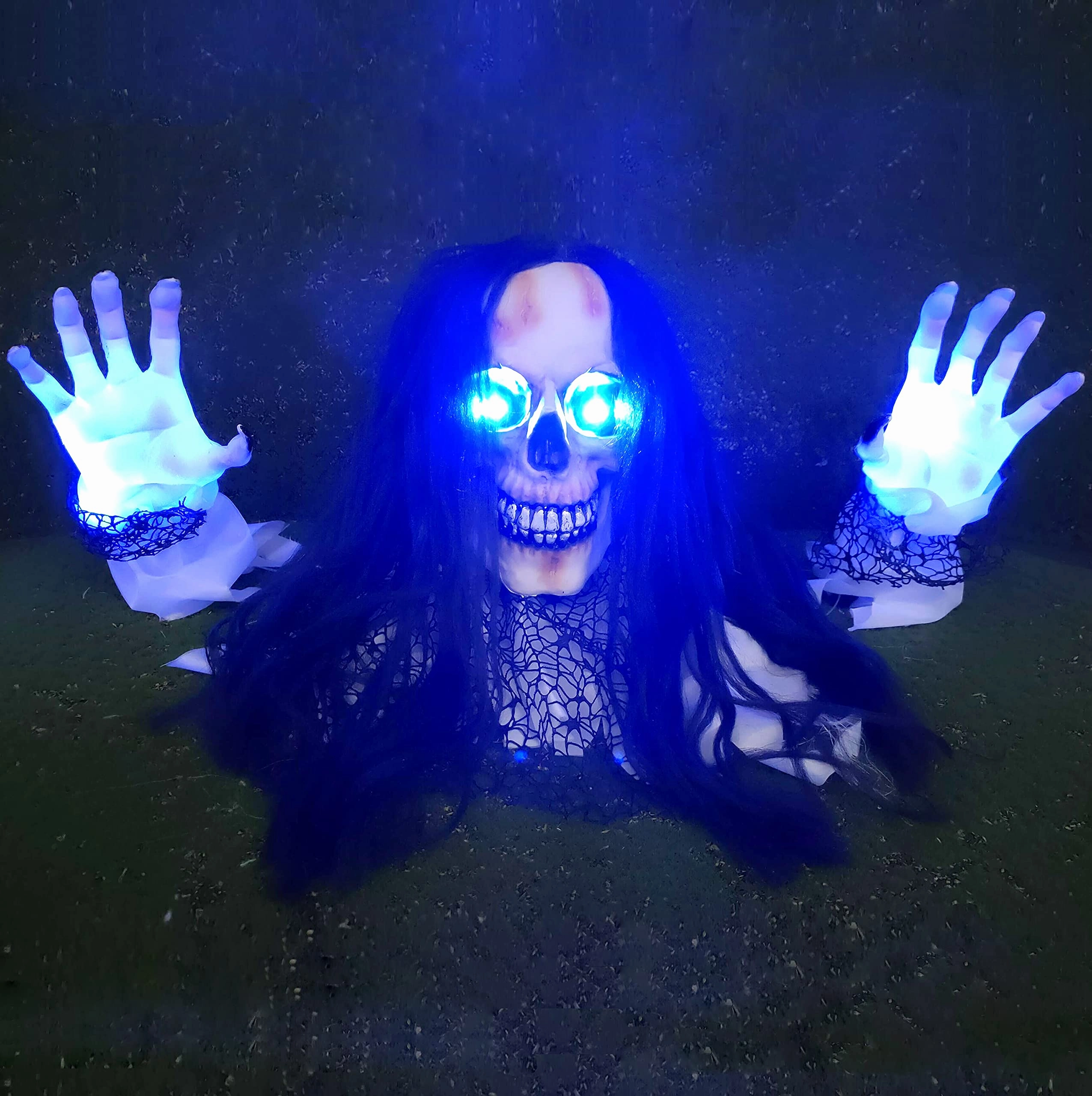 Eerie Figures Light-up Skeleton Groundbreaker