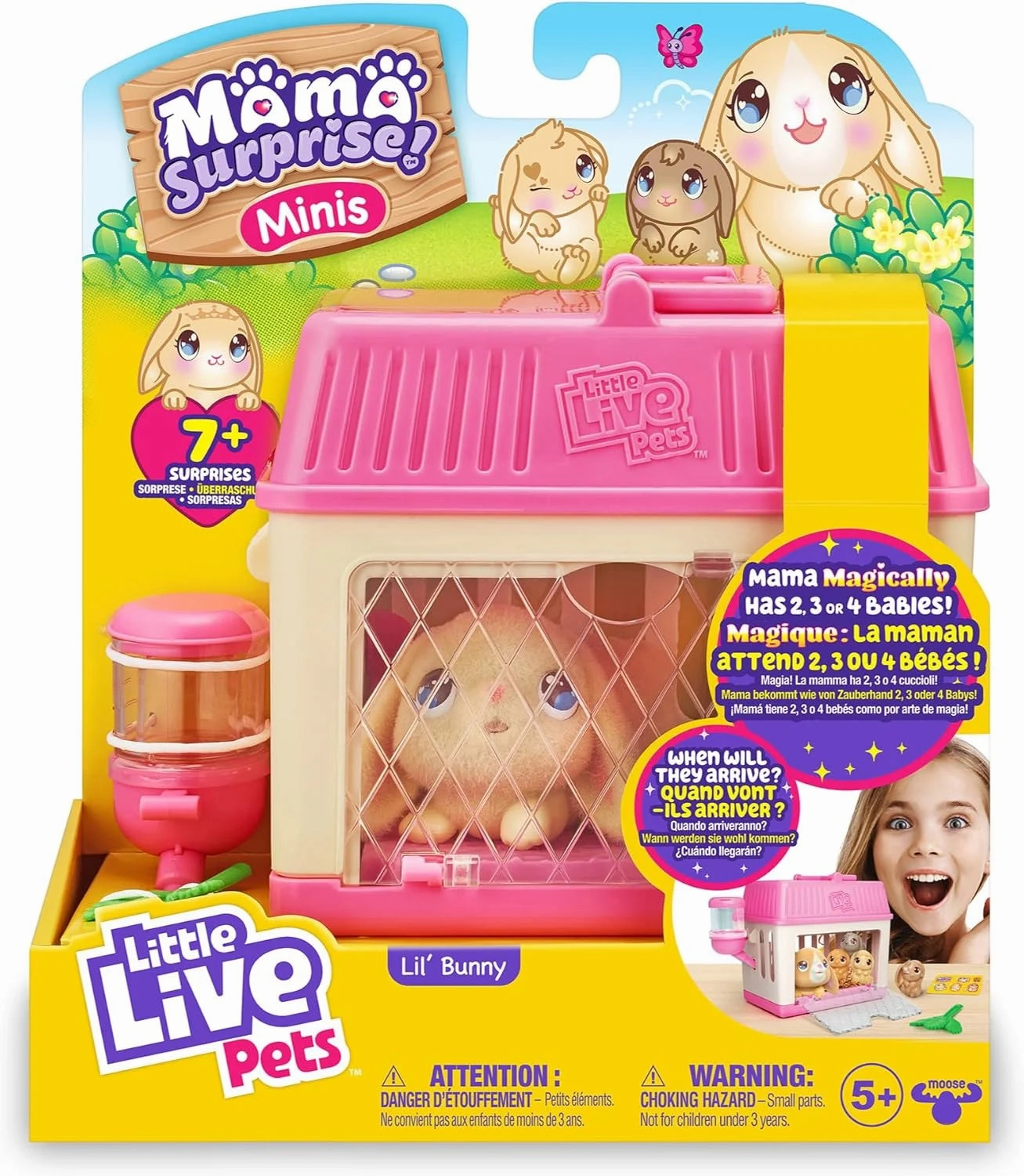 Little Live Pets Mama Surprise Minis - Lil' Bunny Open Beta Infinite Possibility