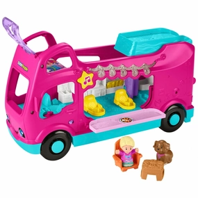 Little People Barbie Little Dream Camper RV Playset Corporate Responsibility Player Hosted