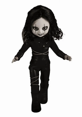 Mysterious Lights Scary Crafts Living Dead Dolls - The Crow 10" Doll