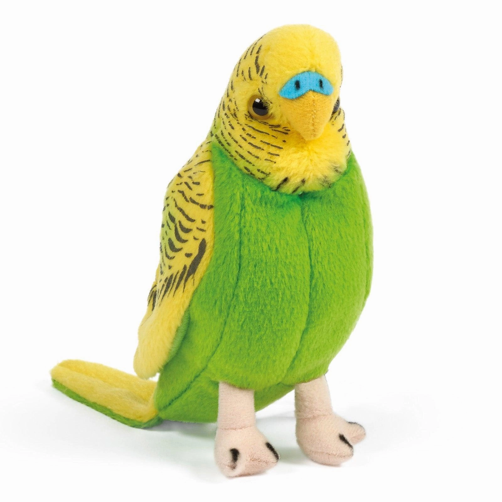 Little Suitcase LIVING NATURE 14cm Budgerigar Soft Toy