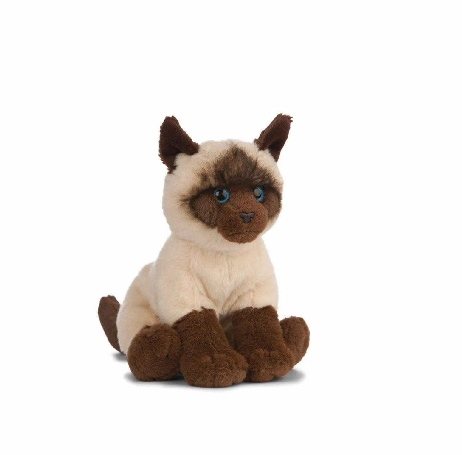 LIVING NATURE AN483 Siamese Cat 20cm Soft Toy Performer Maker Basketball Star