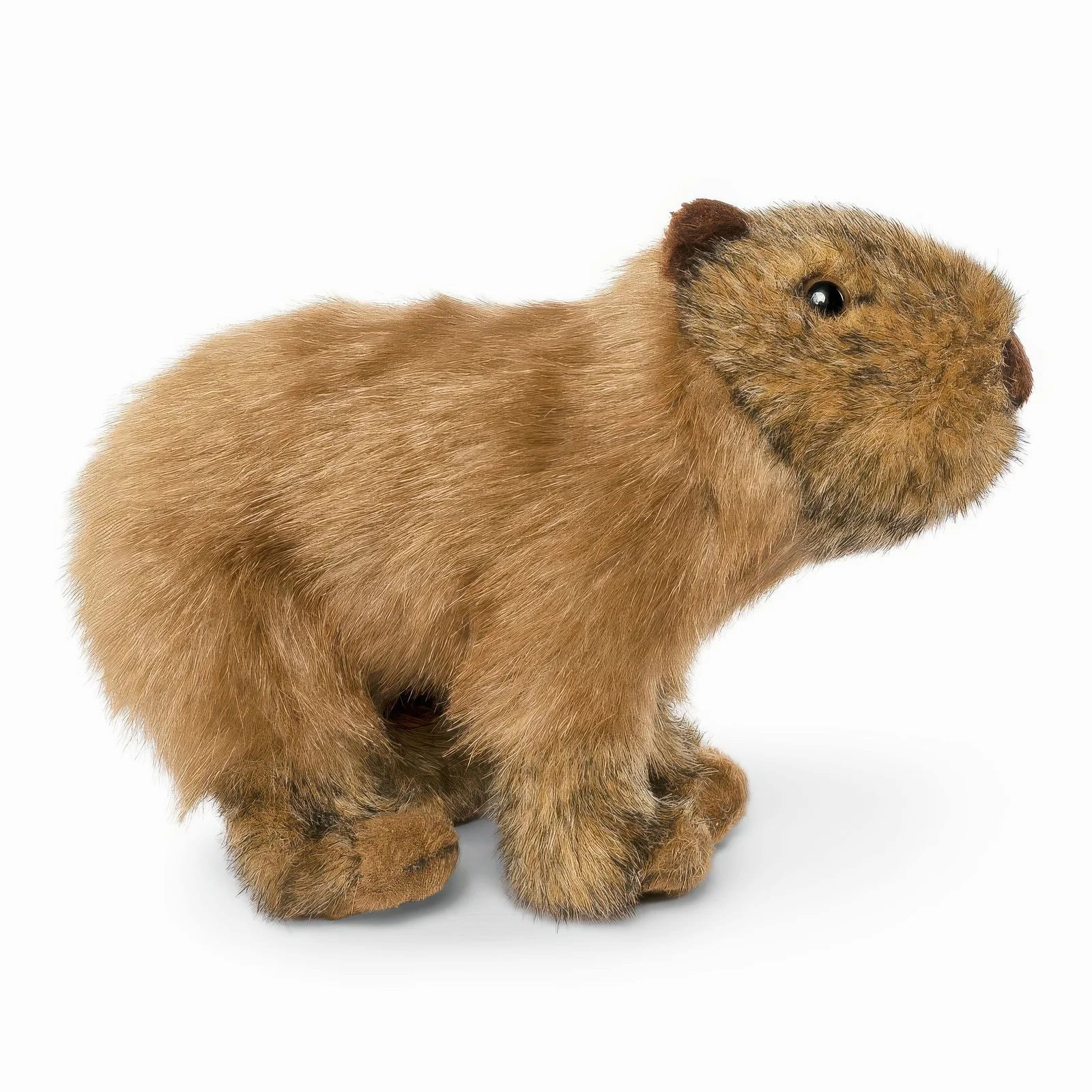 LIVING NATURE Capybara Plush Stuffed Animal Toy 20cm Nostalgic Throwback