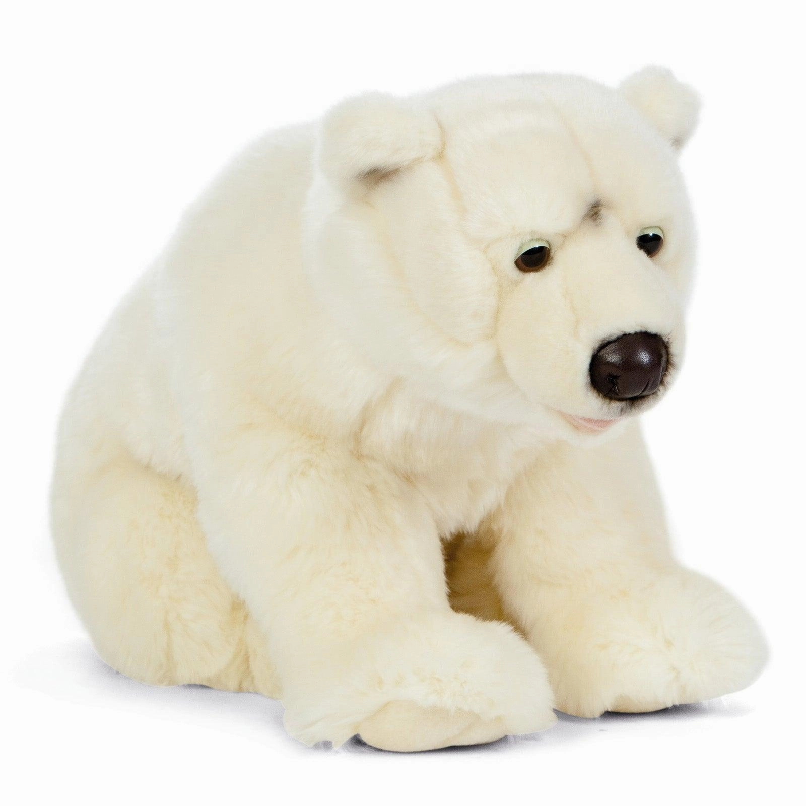 Small Bag Flood Resistant LIVING NATURE Extra Large Polar Bear AN399 Soft Toy