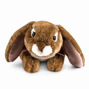 Display Case Action Hero LIVING NATURE French Lop-Eared Rabbit  Brown 22cm Soft Toy