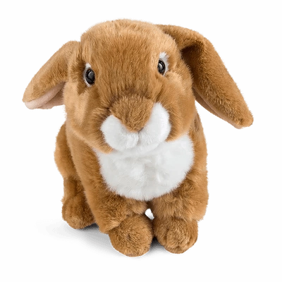 Amiable Craftsperson Tiny Creepy Crawler LIVING NATURE Light Brown French Lop-Eared Rabbit 22cm Plush
