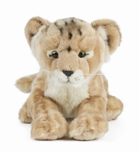Big Artist LIVING NATURE Lion Cub 35cm Cuddly Soft Plush Toy Cat