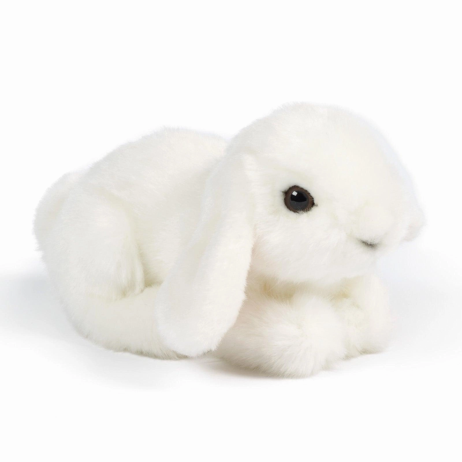 LIVING NATURE Lop-Eared Bunny 19cm Soft Toy Mini Ribbon