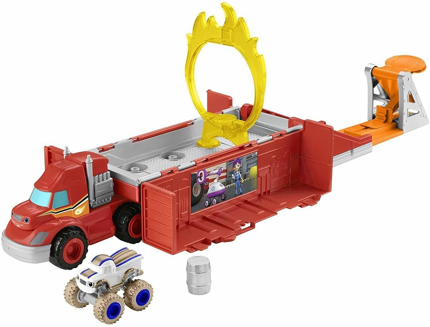 Fisher-Price Blaze and the Monster Machines Launch & Stunts Hauler Ultimate Edition