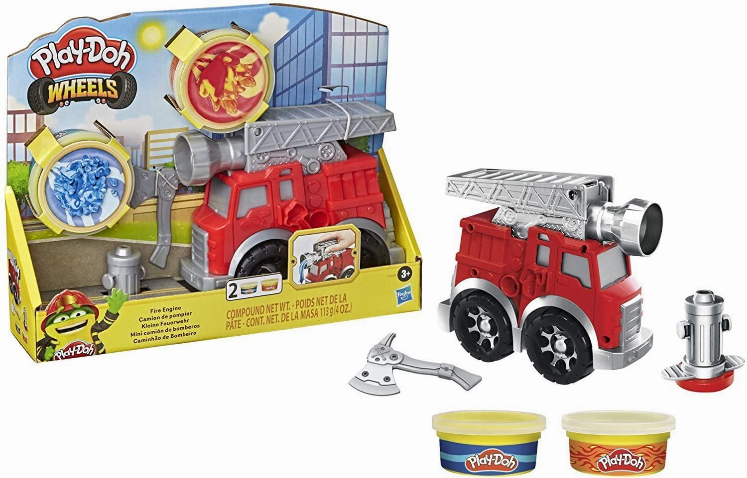 Scientific Literacy Fighting Tournament Play-Doh Wheels Fire Engine Playset