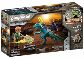 Fishing Mini game PLAYMOBIL 70629 DINO RISE - Deinonychus: Ready for Battle