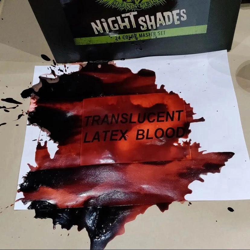 Frightening Ornaments Mystical Decorations Mabry Monsters Transparent Latex Blood