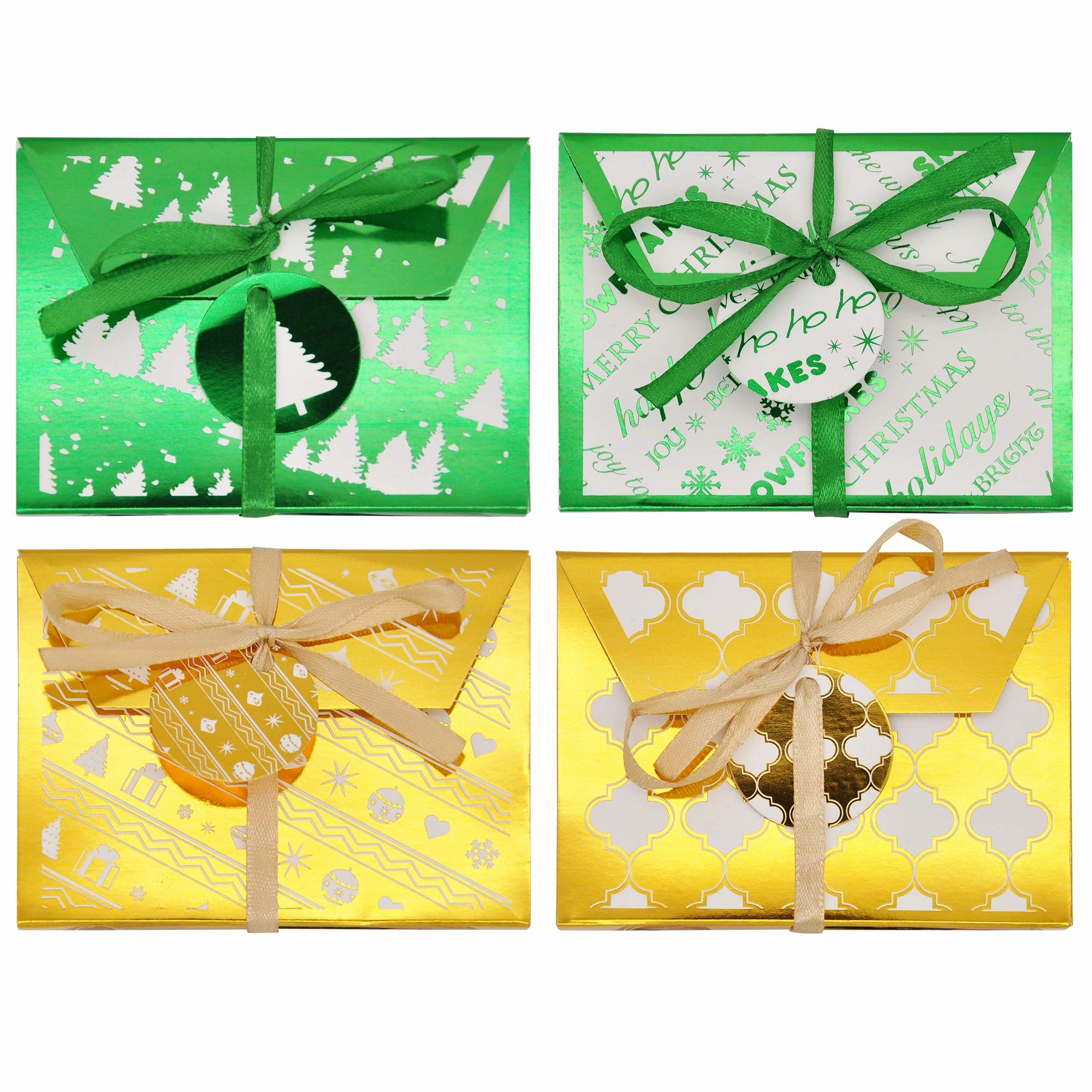 36 Christmas Gift Cards Box Wicked Party Enchanting Figures