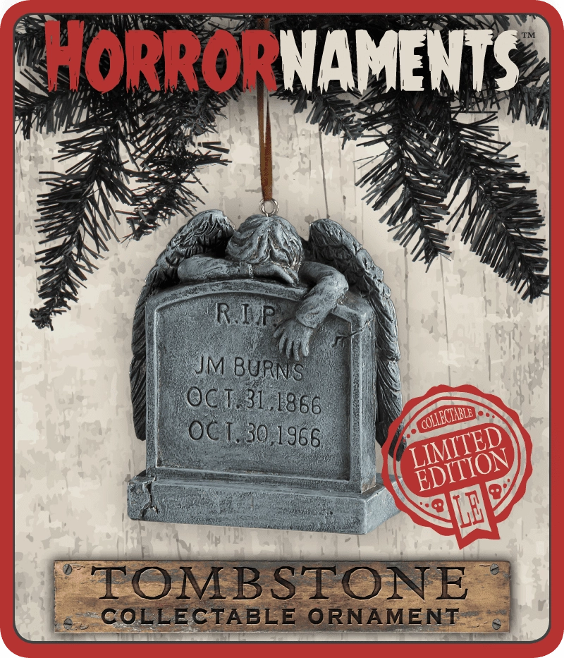 Tombstone Horrornament Limited Edition Frightening Accents