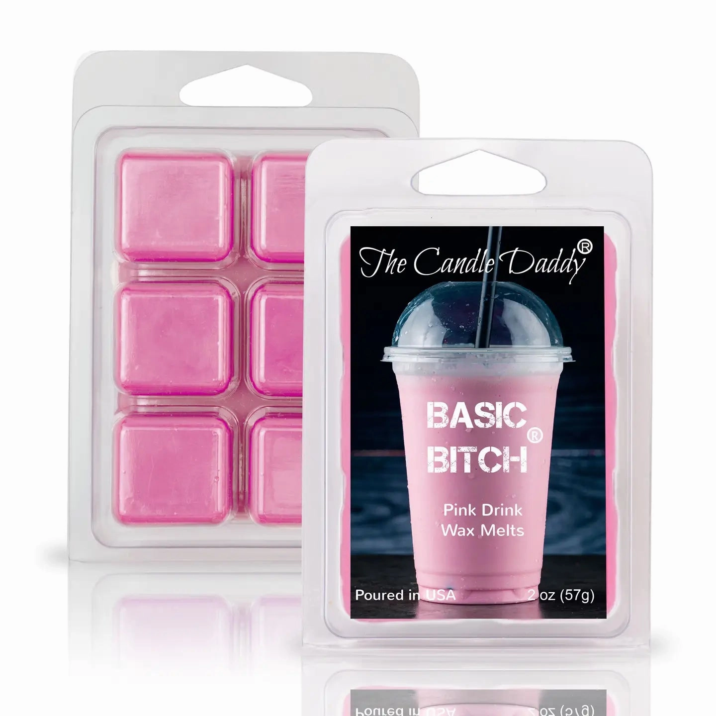 Funny Fall Halloween - Basic Bitch - Pink Drink Wax Melt Wicked Decor