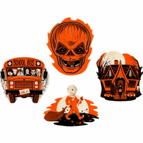 Fantastic Displays Monster Decor Trick r Treat - Glow in the Dark Wall Decor