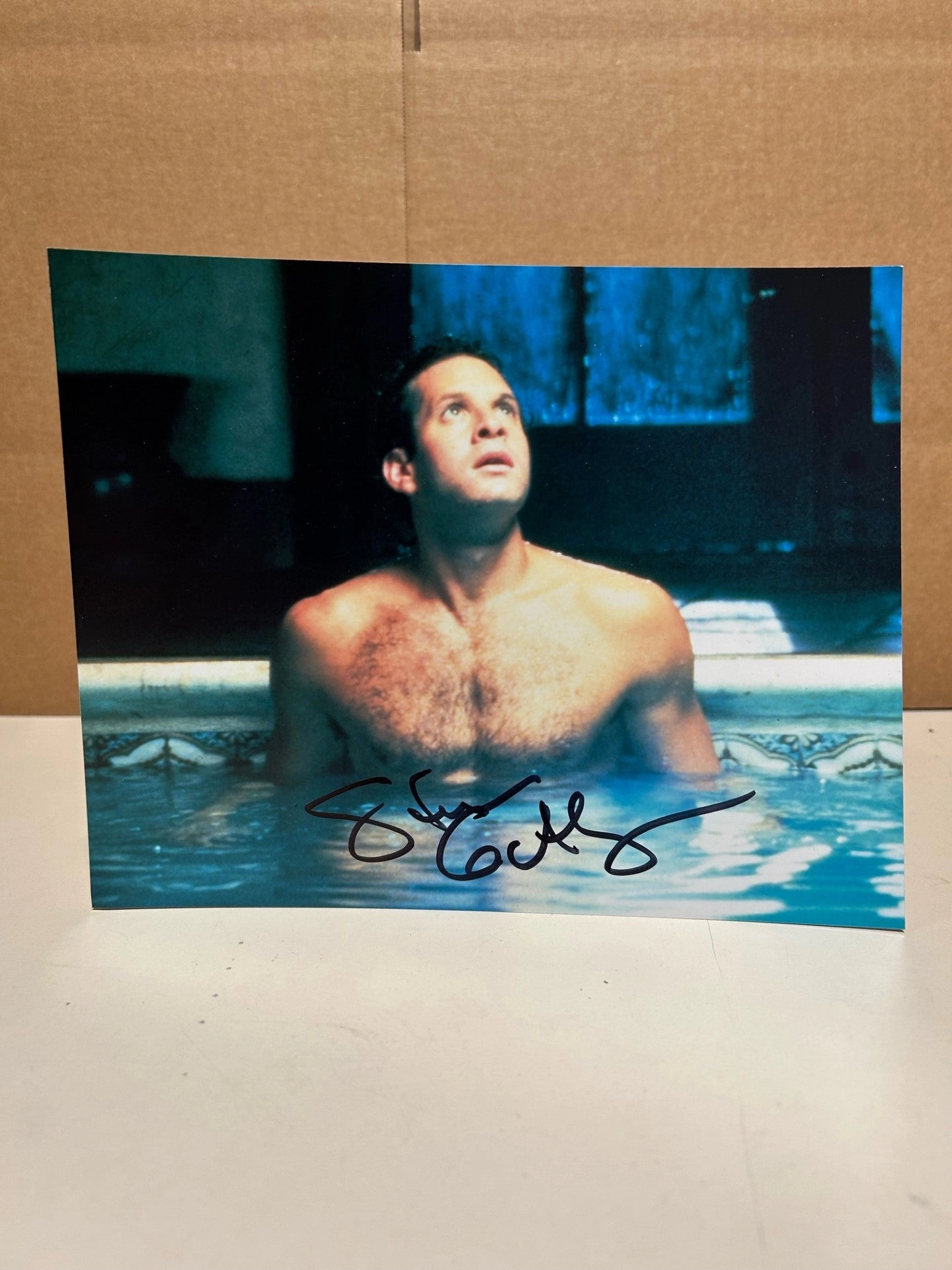 Steve Guttenberg - Cocoon 8x10 Autograph Framed Mysterious Accents
