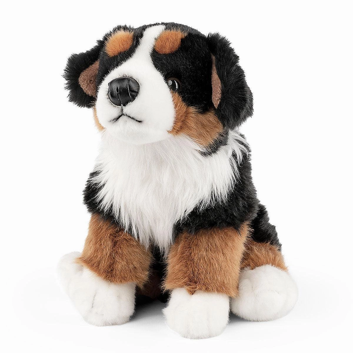 Beaded Work LIVING NATURE Bernese Mountain Dog Sitting 20cm Plush