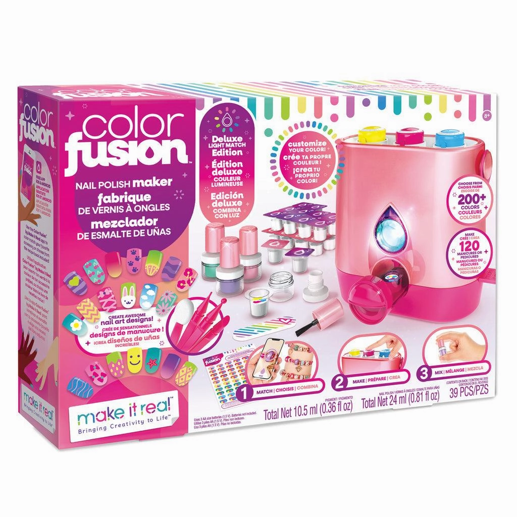 Make it Real Color Fusion Nail Polish Maker - Deluxe Pack High definition Post-Apocalyptic