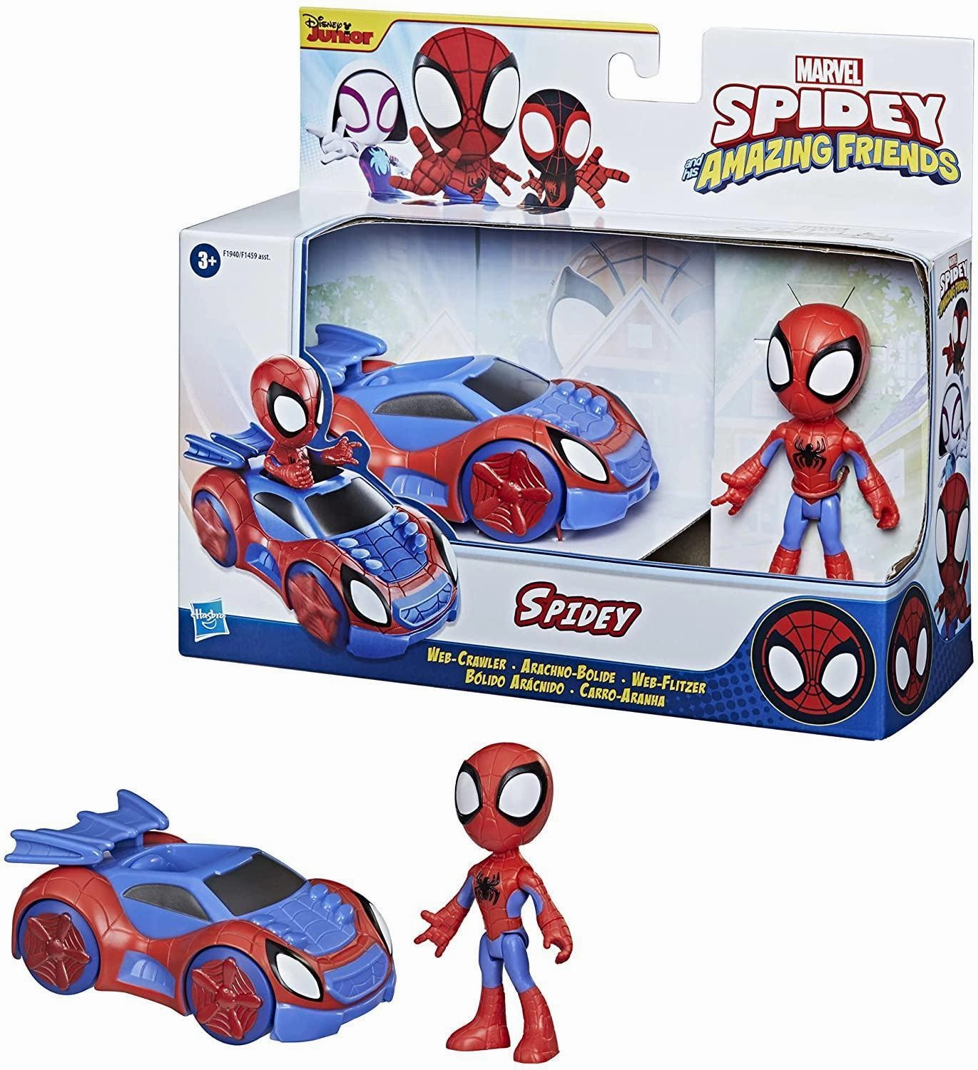 Marvel Spidey and His Amazing Friends Spidey Web-Crawler Vehicle Social Commentary Complete Edition