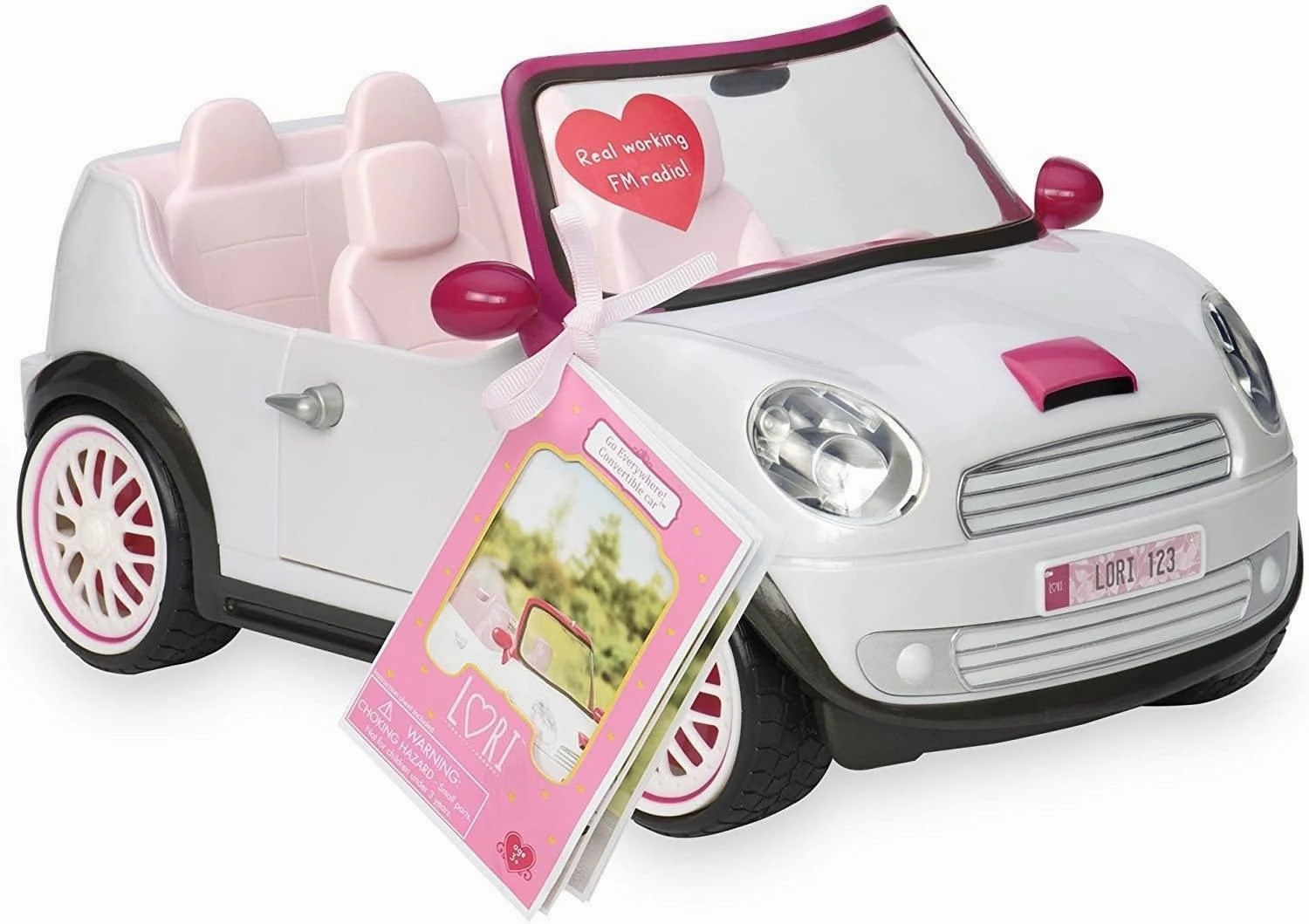LORI Dolls Go Everywhere! Convertible Car for 6-inch Mini Dolls Colorblind Mode Trending Now