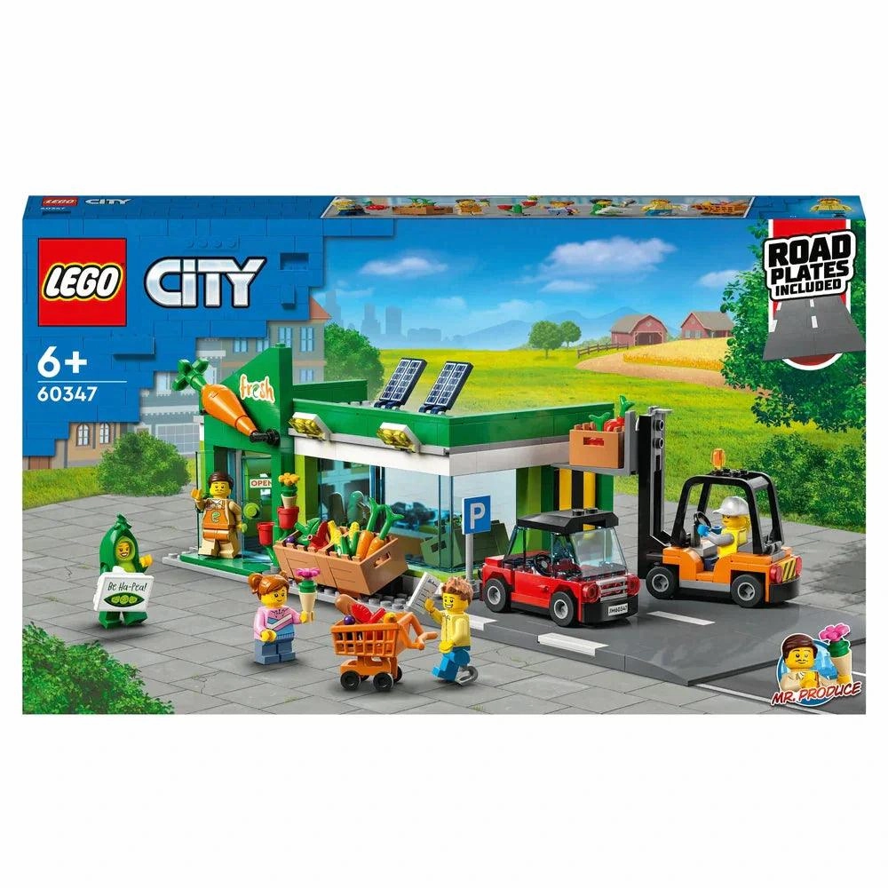 Developer Response LEGO CITY 60347 Grocery Store Set with Toy Car & Road Plate