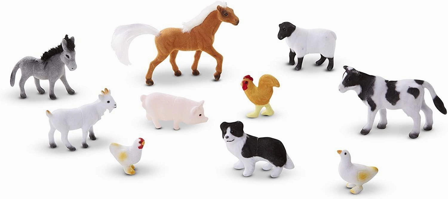 Solo Developer Problem Solving Melissa & Doug 10594 Farm Friends - 10 Collectible Farm Animals