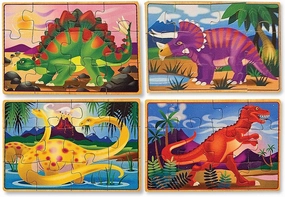 Counseling Service Melissa & Doug 13791 Dinosaurs Puzzles in a Box