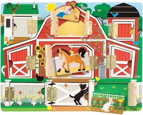 What If Scenario Quick Thinking Melissa & Doug 14592 Hide & Seek Farm