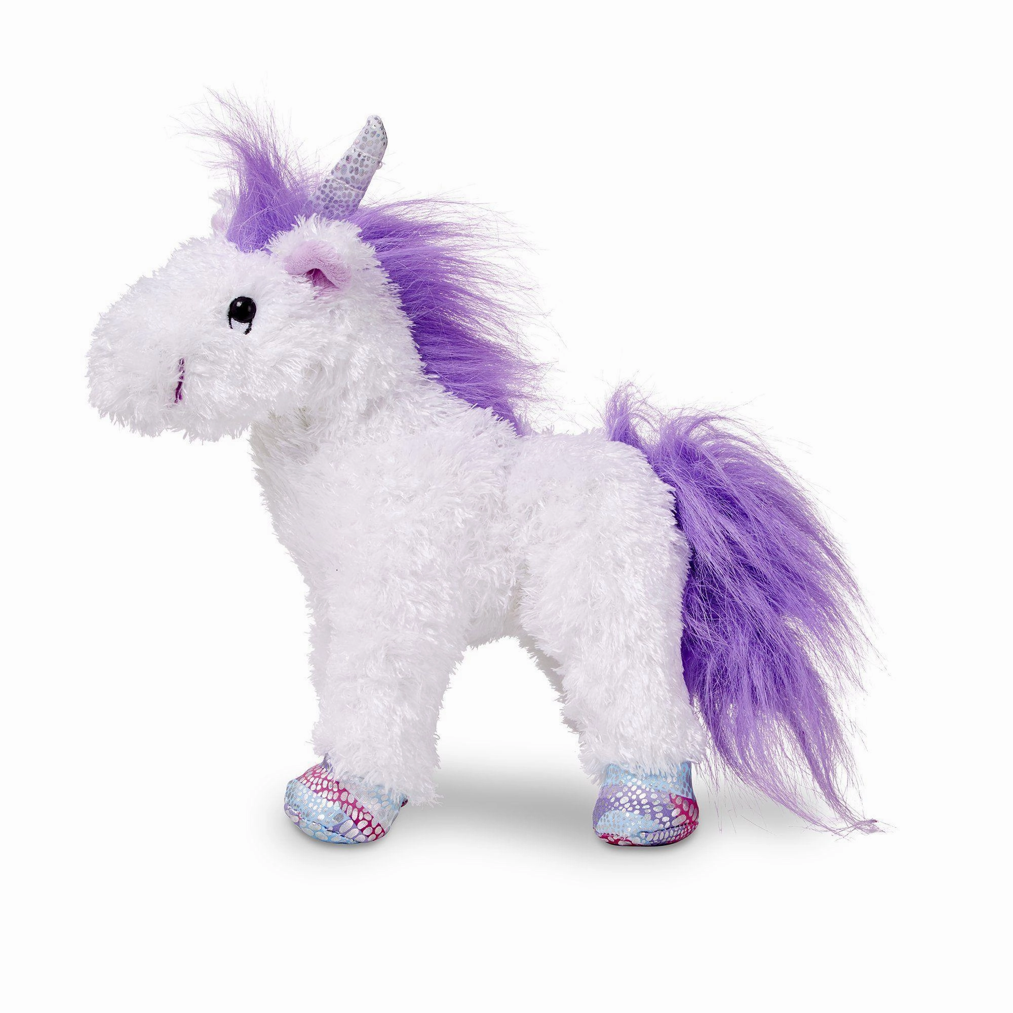 Melissa & Doug 17572 Misty White Unicorn Stuffed Animal Meticulous Sculpting Sneak Peek