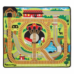 Melissa & Doug 19554 Around the Rails Train Rug YouTube Support