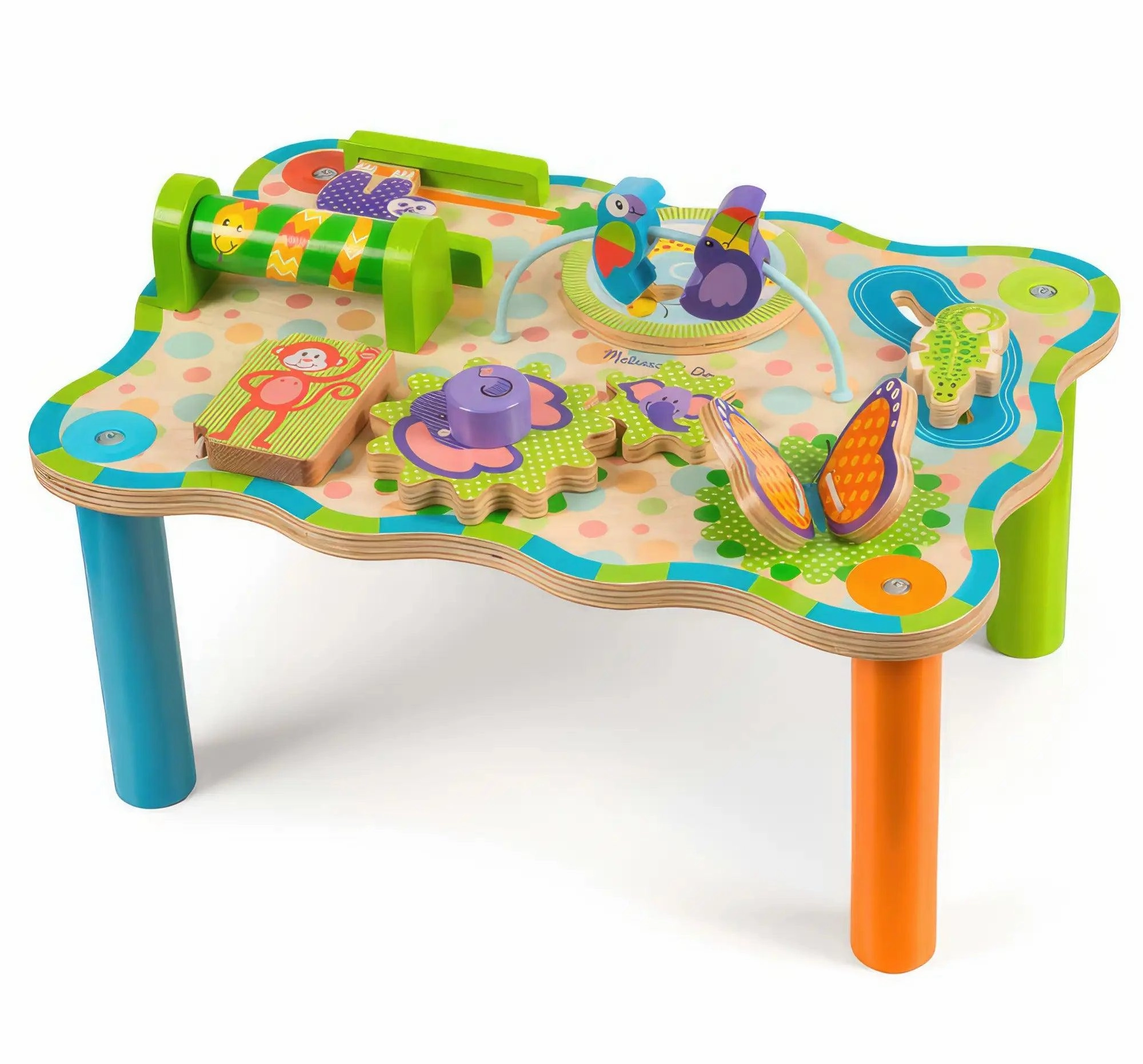 Homage Classic Alphabet Design Melissa & Doug 40122 First Play Jungle Activity Table