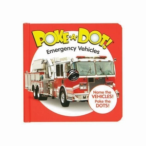 petite size Tiny Label Melissa & Doug 41355 Poke-A-Dot: Emergency Vehicles