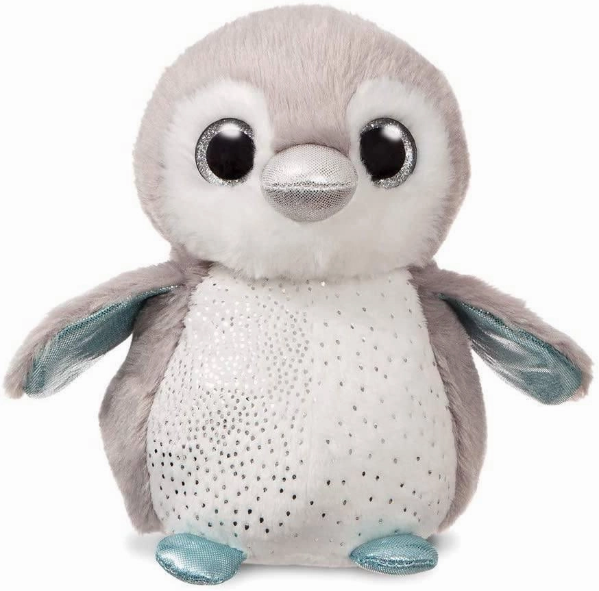 Image Designer AURORA 61209 Sparkle Tales Misty Grey Penguin Plush 17cm