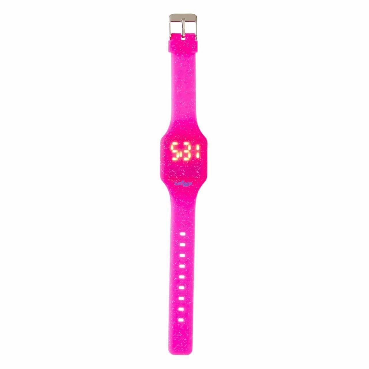 SMIGGLE 442917 Watch This Space Children's Digital Watch, Colour Pink Fitness Benefit
